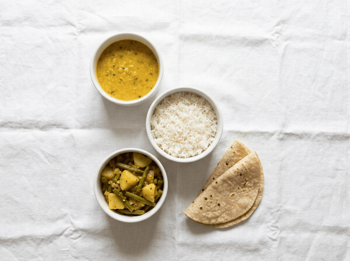 Home-cooked tiffin
